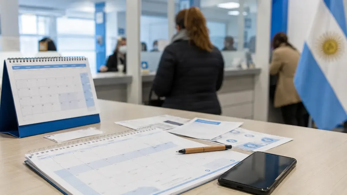 Calendario de servicios